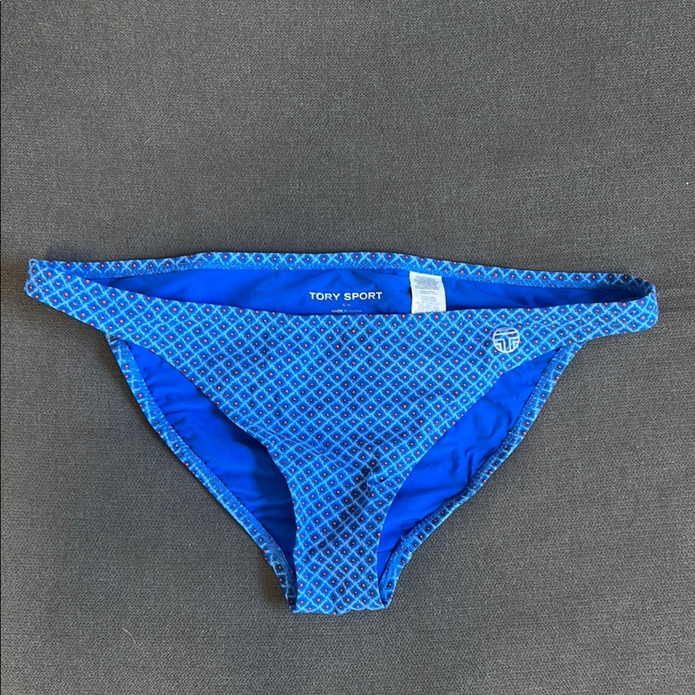 Tory Sport Blue Women’s Bikini Bottoms